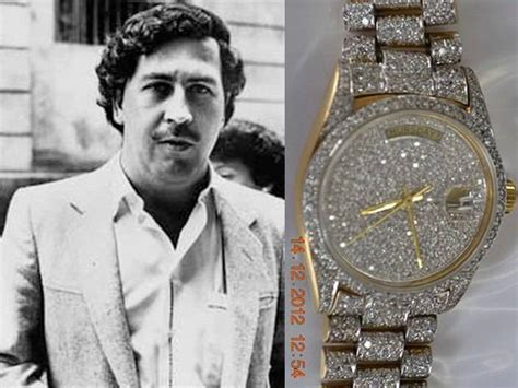 pablo escobar diamond rolex auction|why was escobar's watch so expensive.